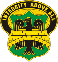 Вооруженные силы США, эмблема (знак различия) 22-го батальона военной полиции