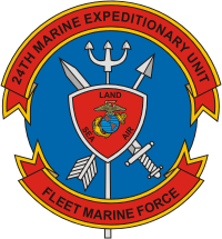 U.S. 24th Marine Expeditionary Unit (24th MEU), branch insignia