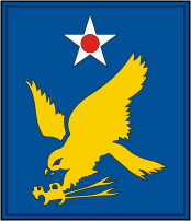 U.S. 2nd Air Force, plaque (patch)