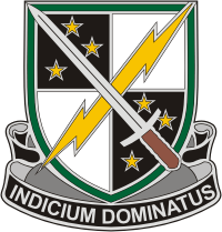 Векторный клипарт: Вооруженные силы США, эмблема 2-го батальона информационных операций