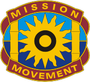 Vector clipart: U.S. Army 2nd Transportation Group, distinctive unit insignia