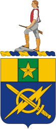 Векторный клипарт: Вооруженные силы США, герб 302-го батальона информационных операций