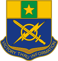 U.S. Army 302nd Information Operations Battalion (302nd IOC), distinctive unit insignia - vector image