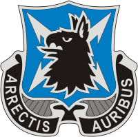 U.S. Army 310th Military Intelligence Battalion, distinctive unit insignia - vector image