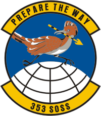 U.S. Air Force 353rd Special Operations Support Squadron, emblem - vector image