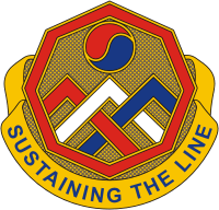 Вооруженные силы США, эмблема 3-го командования материально-технического обеспечения
