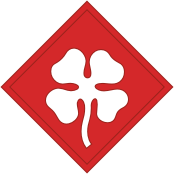 4th U.S. Army, shoulder sleeve insignia - vector image