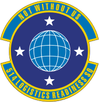 ВВС США, эмблема 514-й эскадрильи снабжения по обеспечению готовности к ведению боевых действий