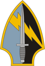 U.S. Army 560th Battlefield Surveillance Brigade (560th BfSB), shoulder sleeve insignia