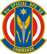 U.S. Air Force 6th Special Operations Squadron, emblem - vector image