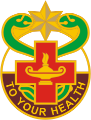 Vector clipart: U.S. Army 804th Medical Brigade, distinctive unit insignia