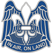 Вооруженные силы США, эмблема (знак различия) 82-й дивизии воздушного десанта - векторное изображение