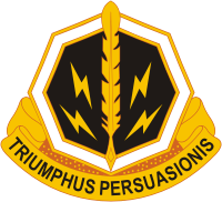 U.S. Army 8th Psychological Operations Battalion (8th PSYOP), distinctive unit insignia - vector image