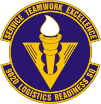 U.S. Air Force 902nd Logistics Readiness Squadron, emblem - vector image