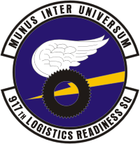 Vector clipart: U.S. Air Force 917th Logistics Readiness Squadron, emblem