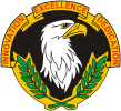 U.S. Army Acquisition Support Center,<br>distinctive unit insignia (right)