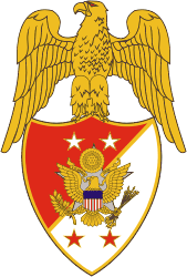 U.S. Army, insignia of Aide to Chief of Army Staff - vector image