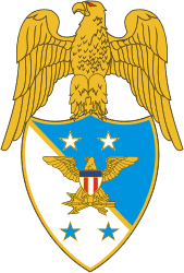 США, знак Aide to Chairman of Joint Chiefs of Staff - векторное изображение