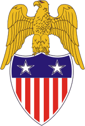 U.S. Armed Forces, insignia of Aide to Major General - vector image