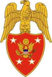 США, знак Aide to Secretary of the Army - векторное изображение