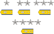 U.S. Coast Guard, officer rank insignia (admirals ...