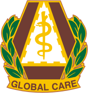 U.S. Army Dental Command, distinctive unit insignia - vector image