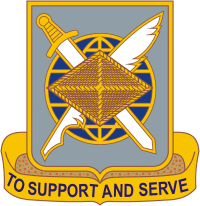 U.S. Army Finance Corps, regimental insignia