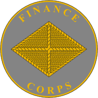 U.S. Army Finance Corps, branch plaque