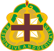 U.S. Army Medical Command (MEDCOM), distinctive unit insignia - vector image