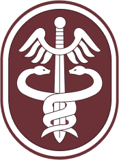 Vector clipart: U.S. Army Medical Command (MEDCOM), shoulder sleeve insignia