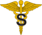 Вооруженные силы США, эмблема частей военных медицинских специалистов