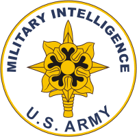 U.S. Army Military Intelligence, branch plaque