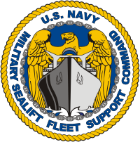 U.S. Military Sealift Fleet Support Command (MSFSC), insignia (emblem) - vector image