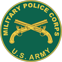 U.S. Army Military Police Corps, branch plaque