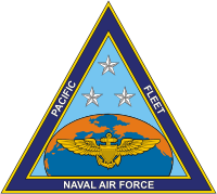 Vector clipart: U.S. Naval Air Force Pacific Fleet, insignia (emblem)