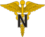 U.S. Army Nurse Corps, branch insignia - vector image