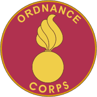 U.S. Army Ordnance Corps, branch plaque