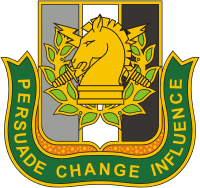 U.S. Army Psychological Operations Corps, regimental insignia - vector image