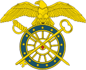 U.S. Army Quartermaster Corps, branch insignia - vector image