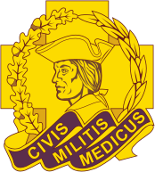 U.S. Army Reserve Medical Command, distinctive unit insignia - vector image