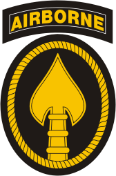 Векторный клипарт: Вооруженные силы США, нарукавный знак (нашивка) Командования специальных операций