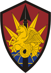 Vector clipart: U.S. Transportation Command (TRANSCOM), shoulder sleeve insignia
