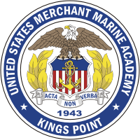 U.S. Merchant Marine Academy (USMMA), seal - vector image