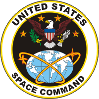 U.S. Space Command (SPACECOM), obsolete emblem - vector image