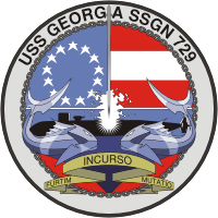 U.S. Navy USS Georgia (SSGN-729), submarine emblem