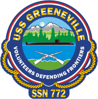 U.S. Navy USS Greeneville (SSN-772), submarine emblem