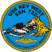 U.S. Navy USS Key West (SSN-722), submarine emblem