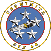 U.S. Navy USS Nimitz (CVN-68), supercarrier emblem