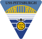 U.S. Navy USS Pittsburgh (SSN-720), submarine emblem