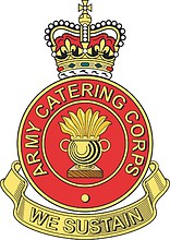 British Army Catering Corps (ACC), badge - vector image